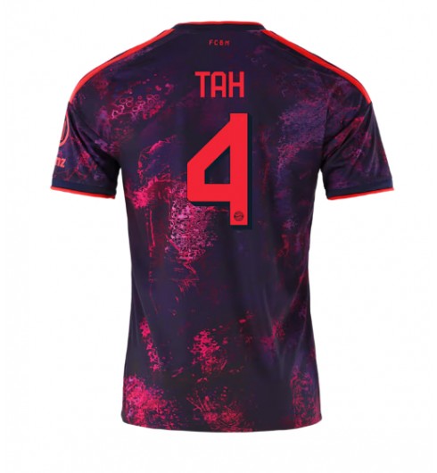 Bayern Munich Jonathan Tah #4 Alternativní Dres 2026-27 Krátký Rukáv Bayern Munich Jonathan Tah #4 Alternativní Dres 2026-27 Krátký Rukáv
